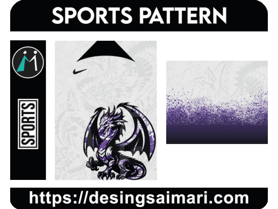 Sports Pattern Dragon