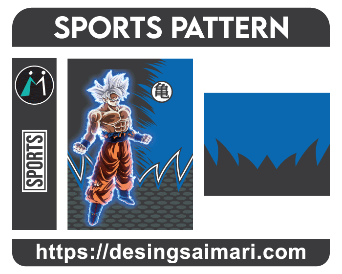 Sports Pattern Goku