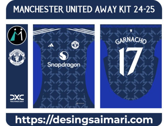 Manchester United Away Kit 24-25