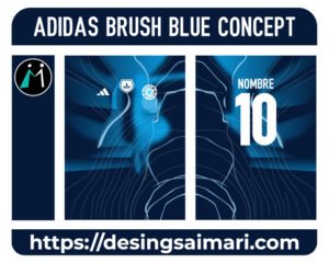 Adidas Brush Blue Concept