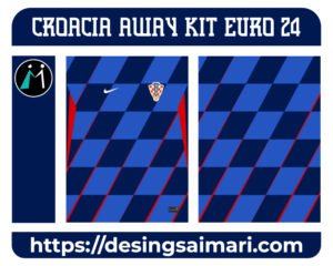 Croacia Away Kit EURO 24