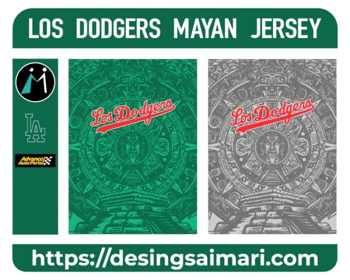 Los Dodgers Mayan Jersey