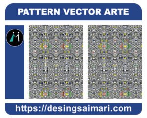 Pattern Vector Arte Geometric