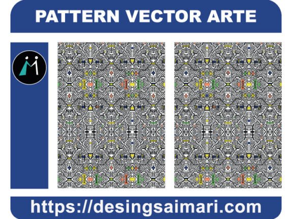 Pattern Vector Arte Geometric