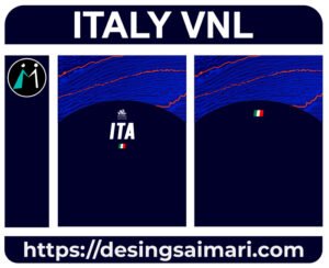 Italy VNL Jersey Vector