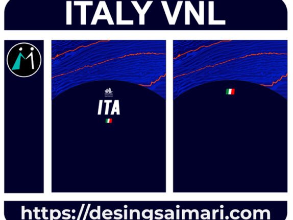 Italy VNL Jersey Vector