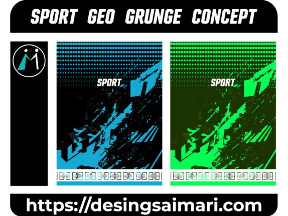 Sport Geo Grunge Concept