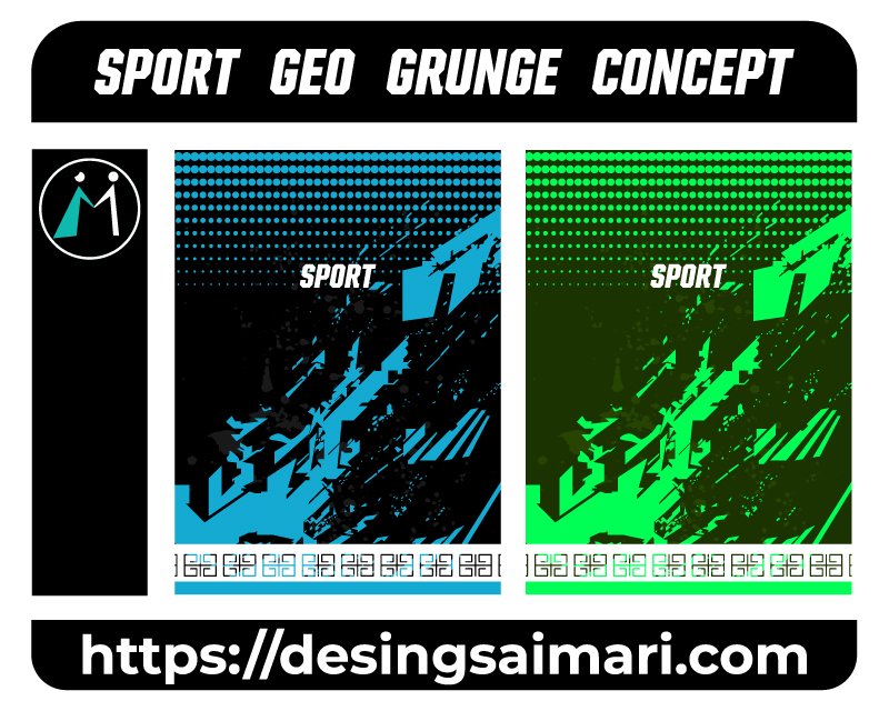 Sport Geo Grunge Concept