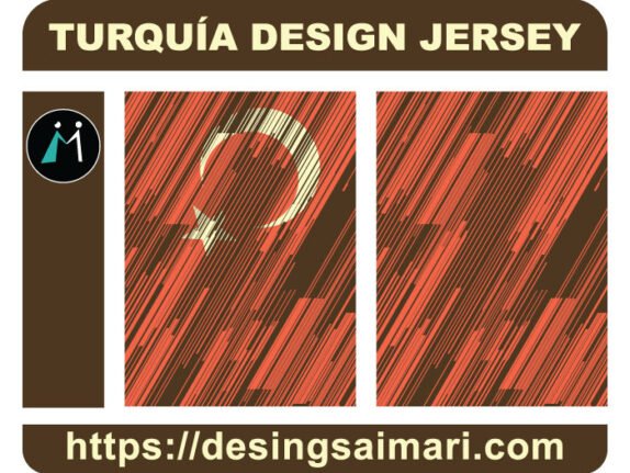 Turquía Design Jersey Vector