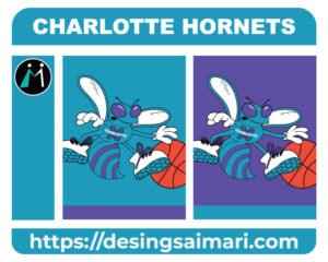 Charlotte Hornets Design Vector