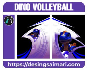 Dino Volleyball Concept