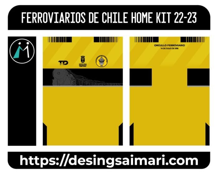 Ferroviarios de Chile Home Kit 22-23