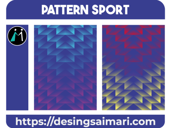 Pattern Sports Geometric Degrade