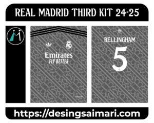 Real Madrid Third Kit 24-25