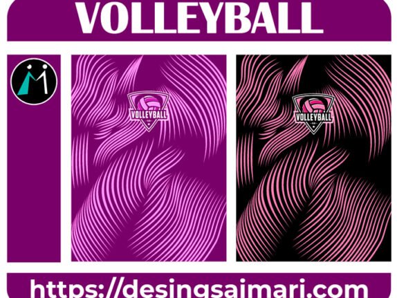 Volleyball Lines Concept