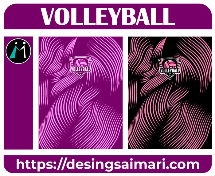 Volleyball Lines Concept