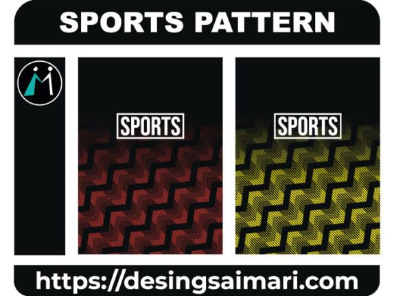 Sports Pattern Black Lineal