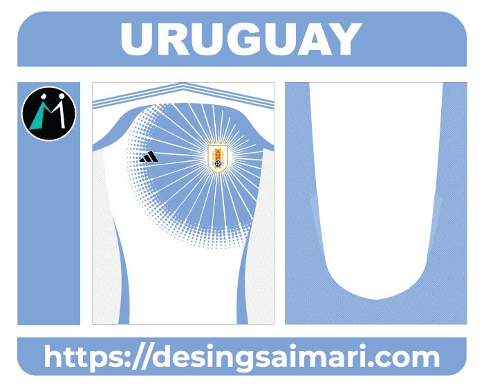 Uruguay Design Away Concept 2024-25