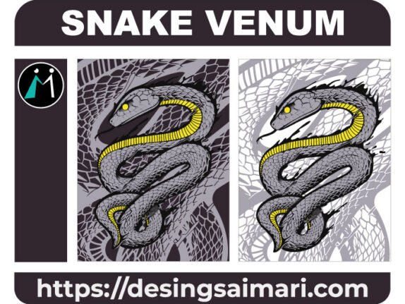 Vector Design Snake Venum