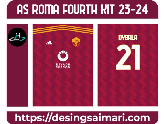 AS Roma Fourth Kit 23-24