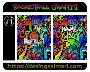 Basketball Design Graffiti