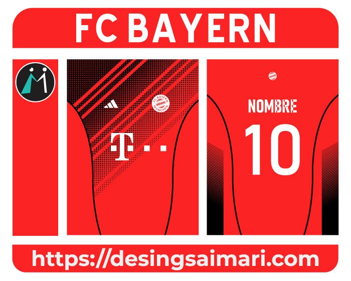 Bayern Munchen Concept Halftone