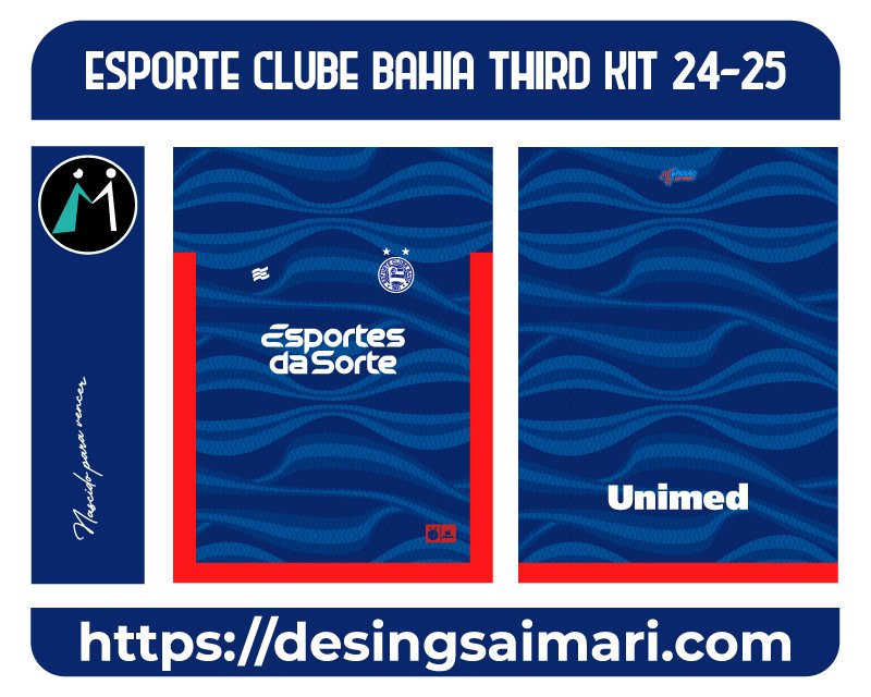 Esporte Clube Bahia Third Kit 24-25