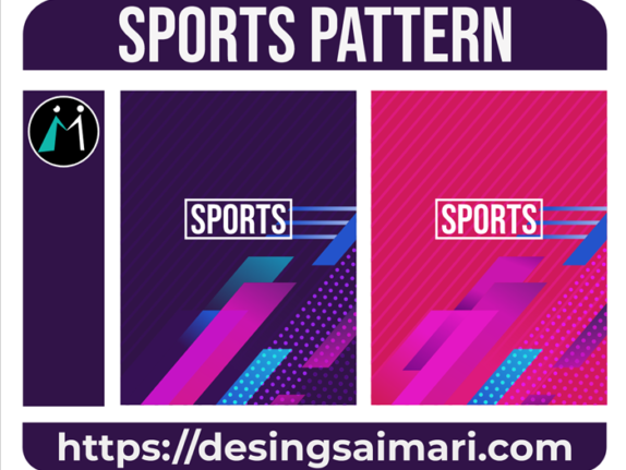 Sports Degrade Purple & Pink