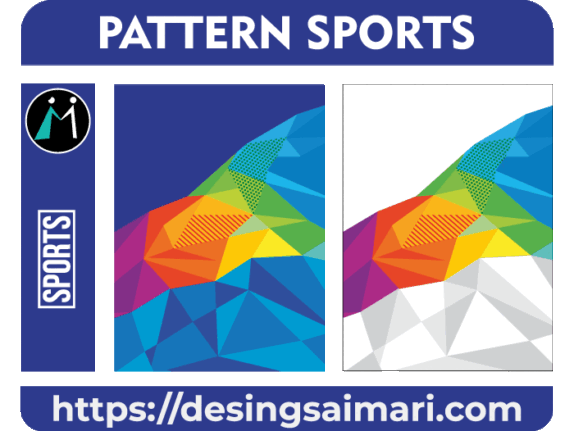 Pattern Sports Colors Geometrico