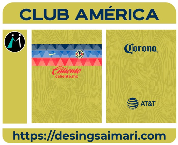 Club América Home Kit Concept 2024-2025