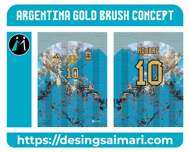 Argentina Gold Brush Concept