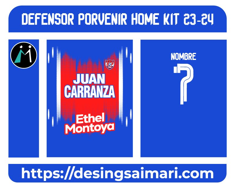 Defensor Porvenir Home Kit 23-24