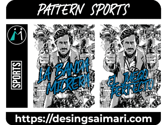 Pattern Sports Pablo Escobar