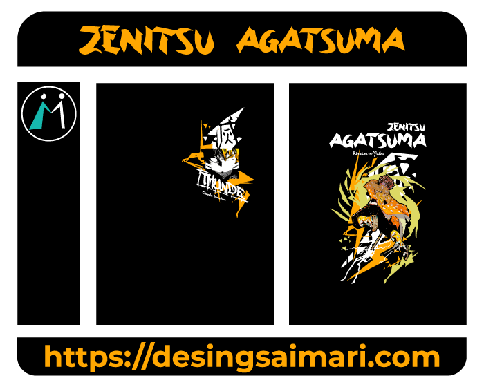 Zenitsu Agatsuma Design