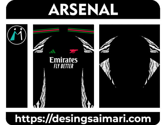 Arsenal 2024 - 2025 Away