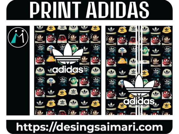 Print Adidas Collage