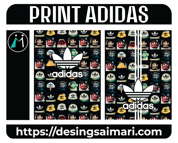 Print Adidas Collage