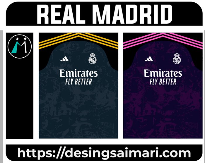 Real Madrid Dark Black