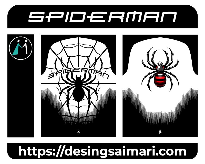 Spiderman Black S