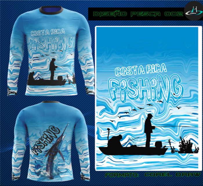 DISEÑO DE CAMISETA PARA PESCA 0002