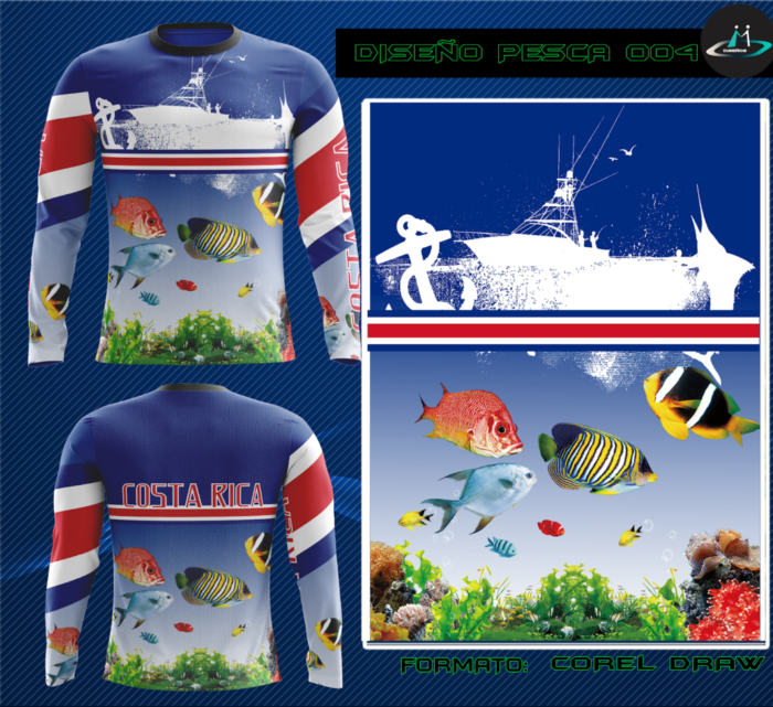 DISEÑO DE CAMISETA PARA PESCA 0004