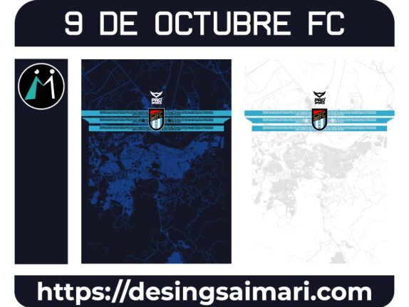 9 de Octubre FC Kit 24-25