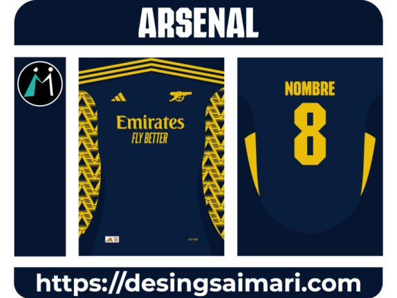 Arsenal Blue Kit Concept