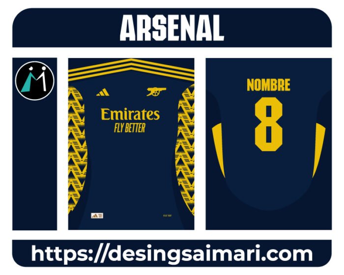 Arsenal Blue Kit Concept