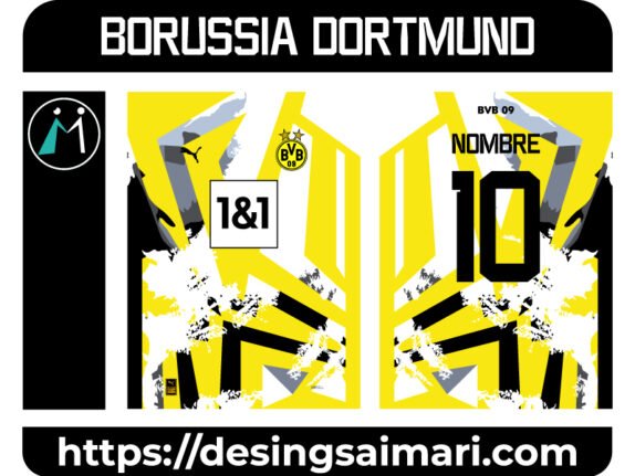 Borussia Dortmund Grunge Pro 25