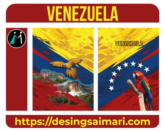 Venezuela Flora y Fauna Concept
