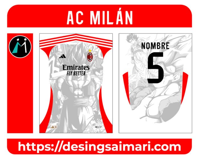 AC milan Gogeta Concept
