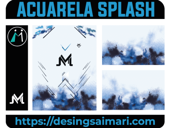 Acuarela Splash Texture Design
