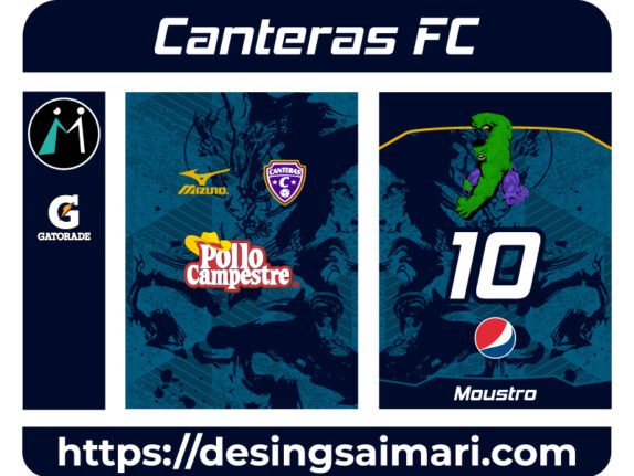 Canteras FC Kit Grunge