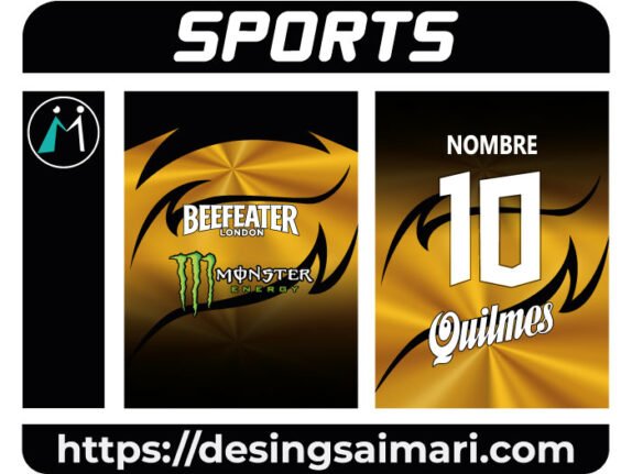 Jersey-Dorado-Negro